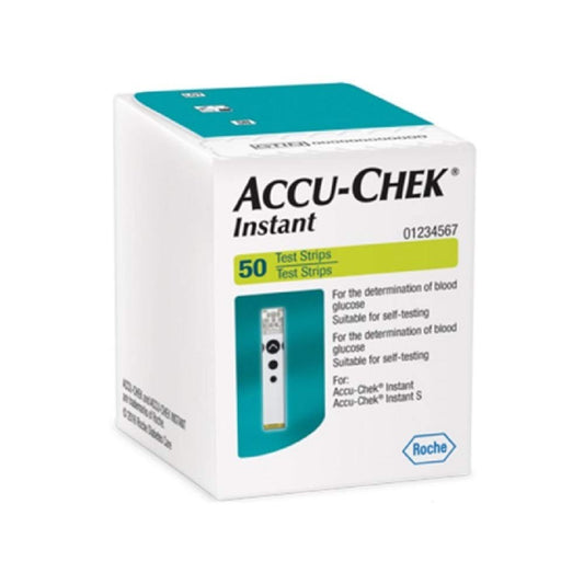 Accu-Chek Instant strips for blood sugar level test(pack of 50)