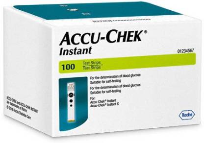 Accu Chek Instant Test Strip(50pcs X 2 Pack)